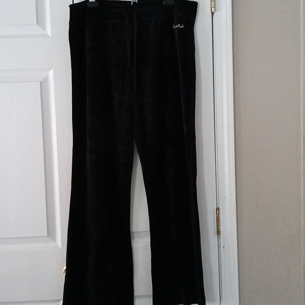 Peck & Peck black ultrasoft drawstring relaxed  pants  Sz  L NWOT